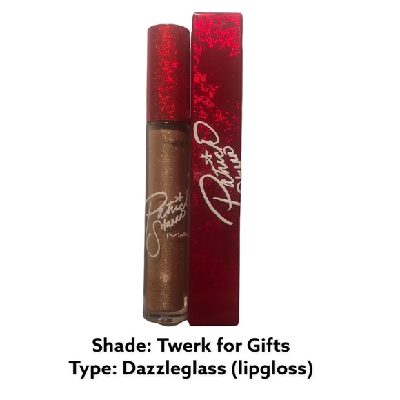 MAC x Patrick Starrr Gold Lipgloss - Picture 1 of 3
